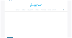 Desktop Screenshot of beautyplanet.com.uy